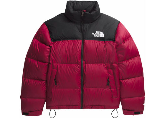 The North Face 1996 Retro Nuptse 700 Fill Packable Jacket Beetroot/TNF Black sneakers - authentic The North Face shoes