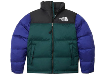 The North Face 1996 Retro Nuptse 700 Fill Packable Jacket Cone Orange/Lapis Blue/Ponderosa Green sneakers - authentic The...