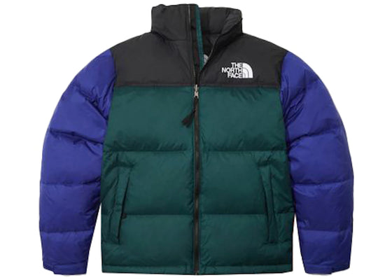 The North Face 1996 Retro Nuptse 700 Fill Packable Jacket Cone Orange/Lapis Blue/Ponderosa Green sneakers - authentic The...