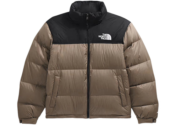 The North Face 1996 Retro Nuptse Jacket Mocha Brown/TNF Black sneakers - authentic The North Face shoes