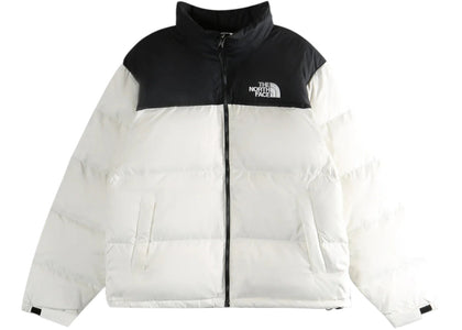 The North Face 1996 Retro Nuptse Jacket White Dune/TNF Black - apparel view 2