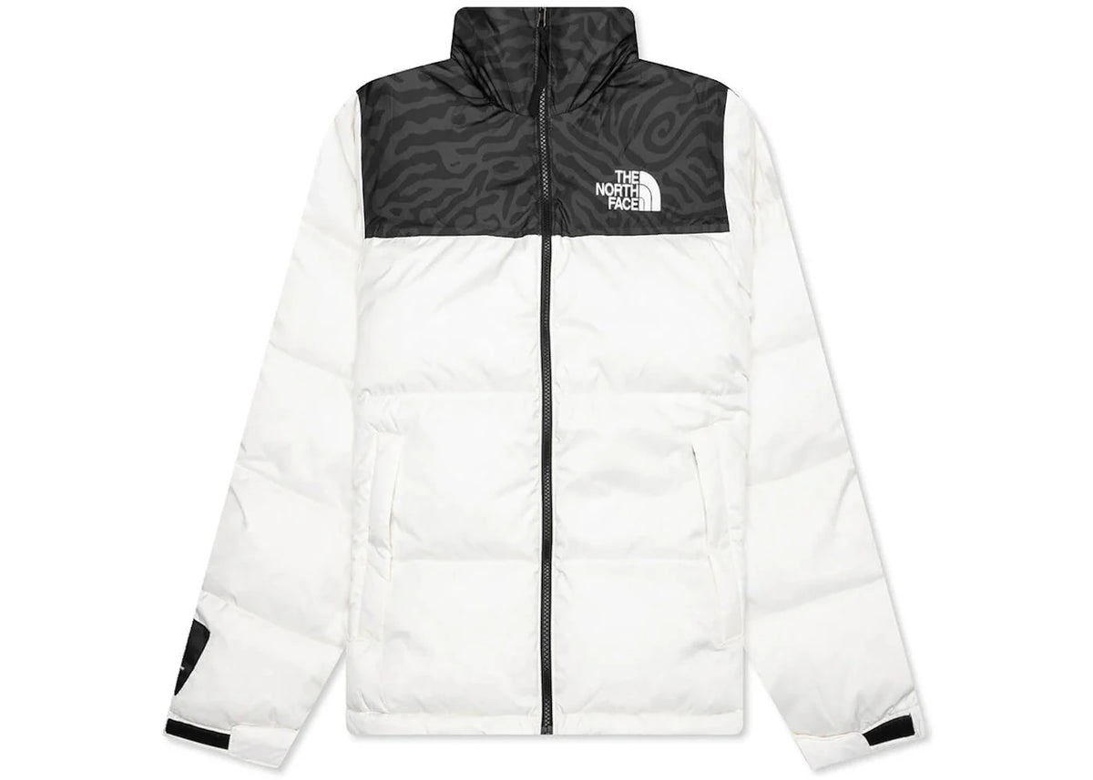 The North Face 1996 Retro Nuptse Jacket White Dune/TNF Black - vue secondaire B