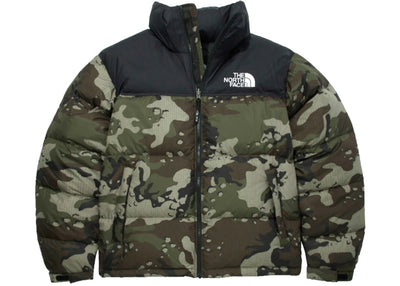 The North Face 1996 Retro Nuptse Packable Jacket Woodland Camo