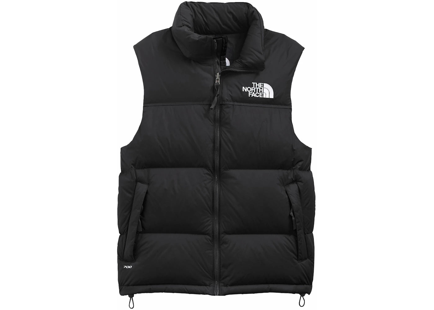 The North Face 1996 Retro Nuptse Vest Recycled Black - vue 360