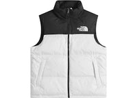 The North Face 1996 Retro Nuptse Vest White Dune/TNF Black