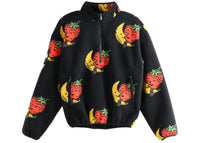 The North Face Fleece 1/2 Zip Jacket Black