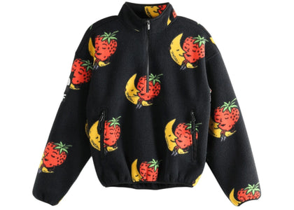 The North Face Fleece 1/2 Zip Jacket Black - authentic The North Face apparel