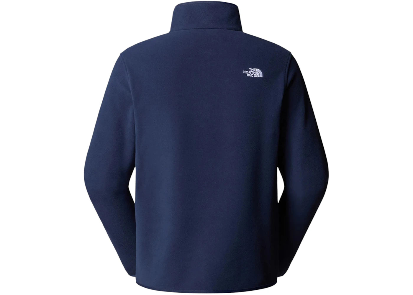 The North Face Glacier Fleece 1/4 Zip Hoodie Summit Navy - vue secondaire B