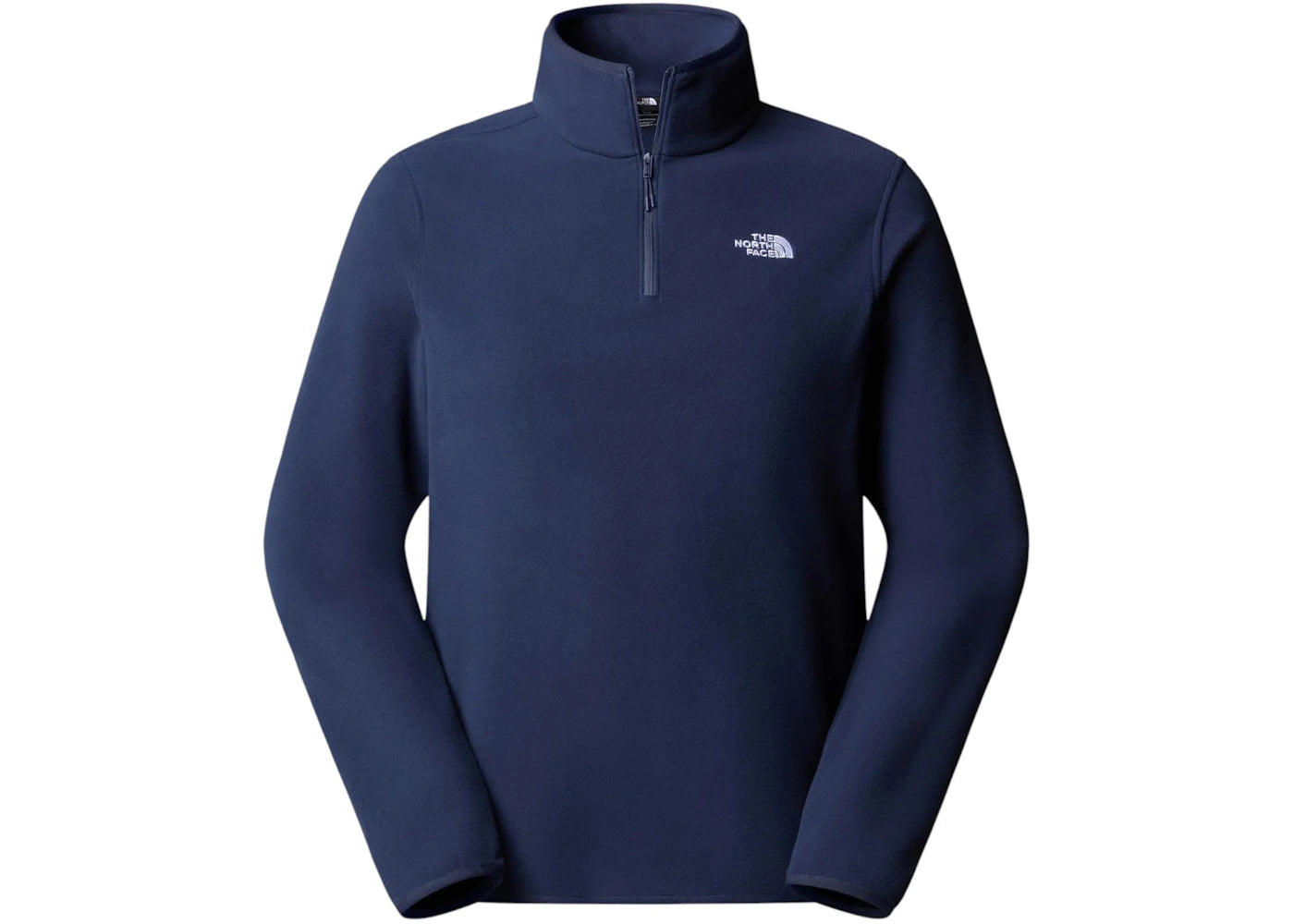 The North Face Glacier Fleece 1/4 Zip Hoodie Summit Navy - vue secondaire A