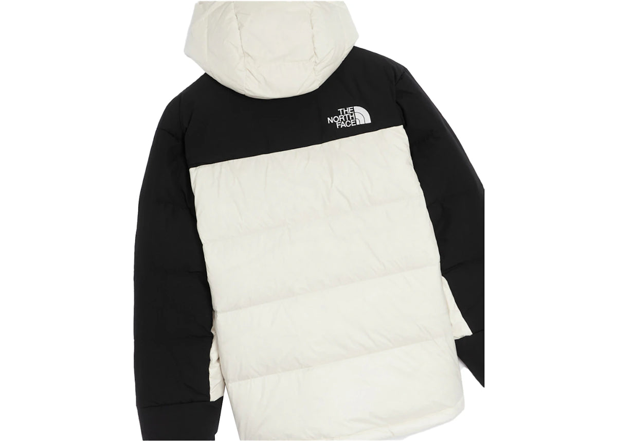 The North Face HMLYN Down Parka Jacket White Black - vue secondaire B