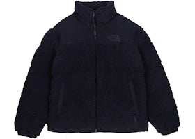 The North Face High Pile Nuptse 600-Fill Recycled Waterfowl Down Jacket Aviator Navy - authentic The North Face apparel