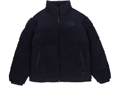 The North Face High Pile Nuptse 600-Fill Recycled Waterfowl Down Jacket Aviator Navy - apparel view 2