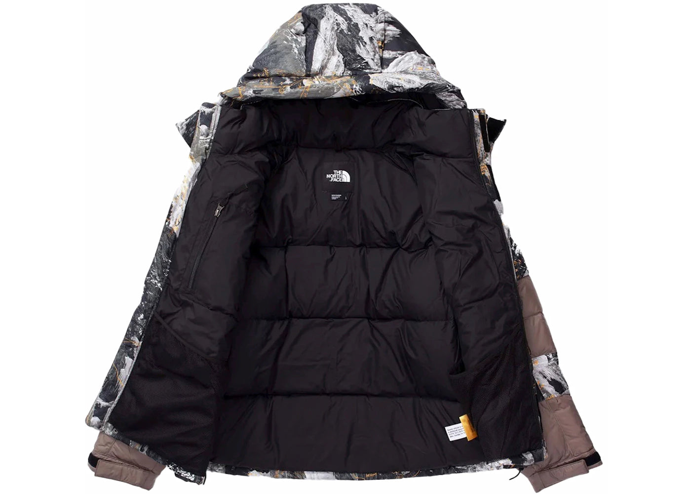 The North Face Himalayan Baltoro Down Jacket Camo - vue secondaire B