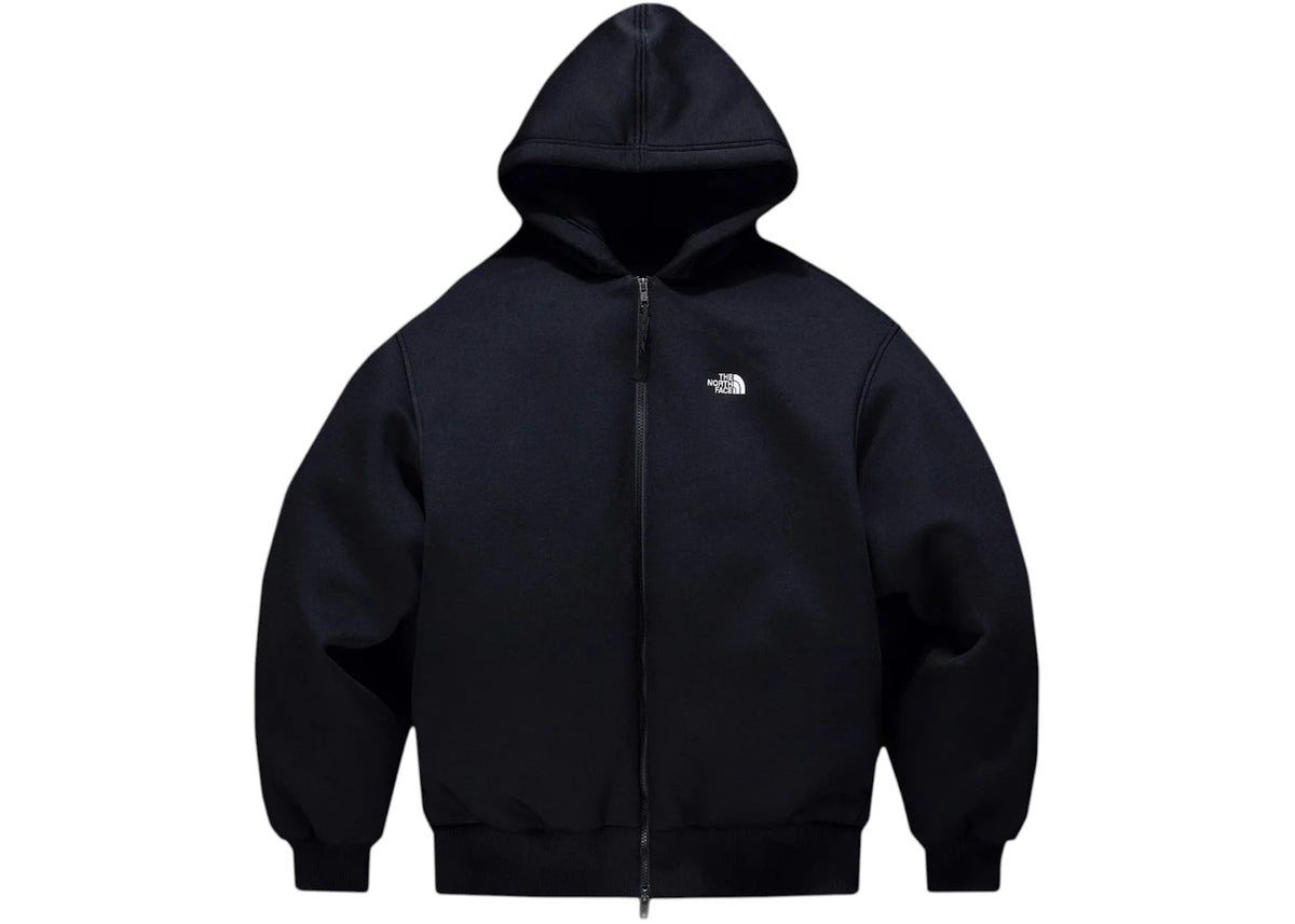 The North Face Leather Pack Insulated Hoodie Black Insulated Hooded Zip - vue secondaire A