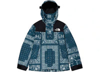 The North Face Novelty GTX Paisley Mountain Jacket Peacock Blue