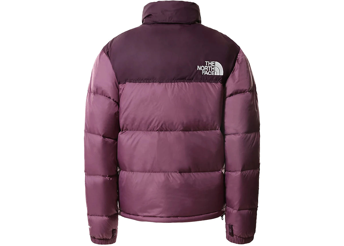 The North Face Womens 1996 Retro Nuptse 700 Fill Packable Jacket Pikes Purple-Blackberry Wine - vue secondaire B