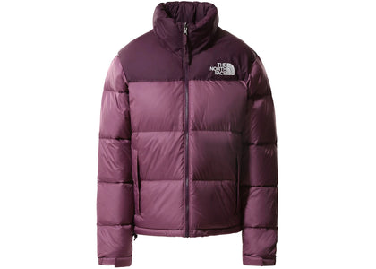 The North Face Womens 1996 Retro Nuptse 700 Fill Packable Jacket Pikes Purple-Blackberry Wine - apparel view 2
