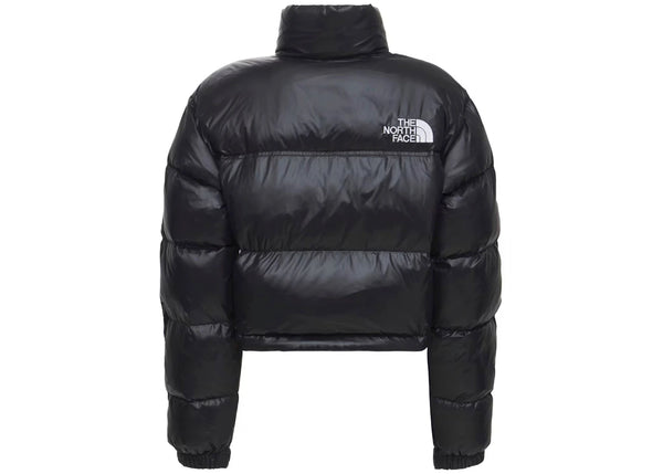 The North Face Womens Nuptse 700 Fill Short Jacket TNF Black