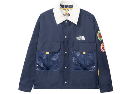 The North Face x Brain Dead 76 Oversized Mountain Chore Coat Navy - product view 2