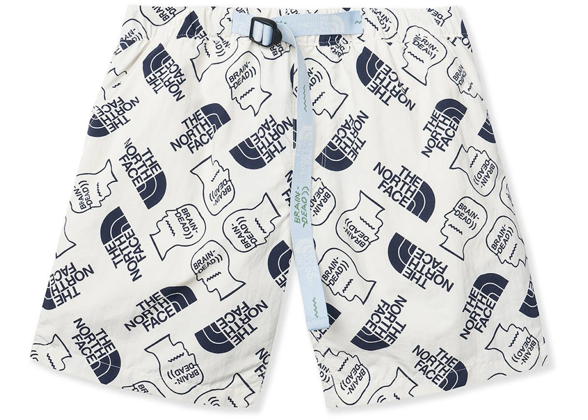 The North Face x Brain Dead Baggy Climber Short Vintage White - vue secondaire B