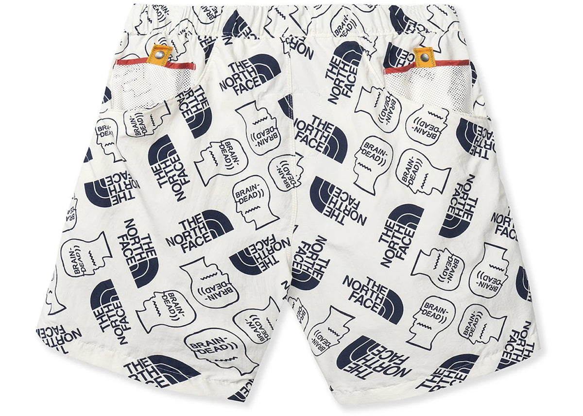 The North Face x Brain Dead Baggy Climber Short Vintage White - vue secondaire A