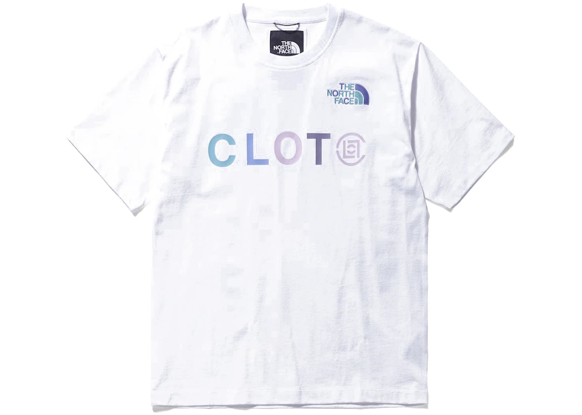 The North Face x Clot Logo S/S T-Shirt White - vue 360