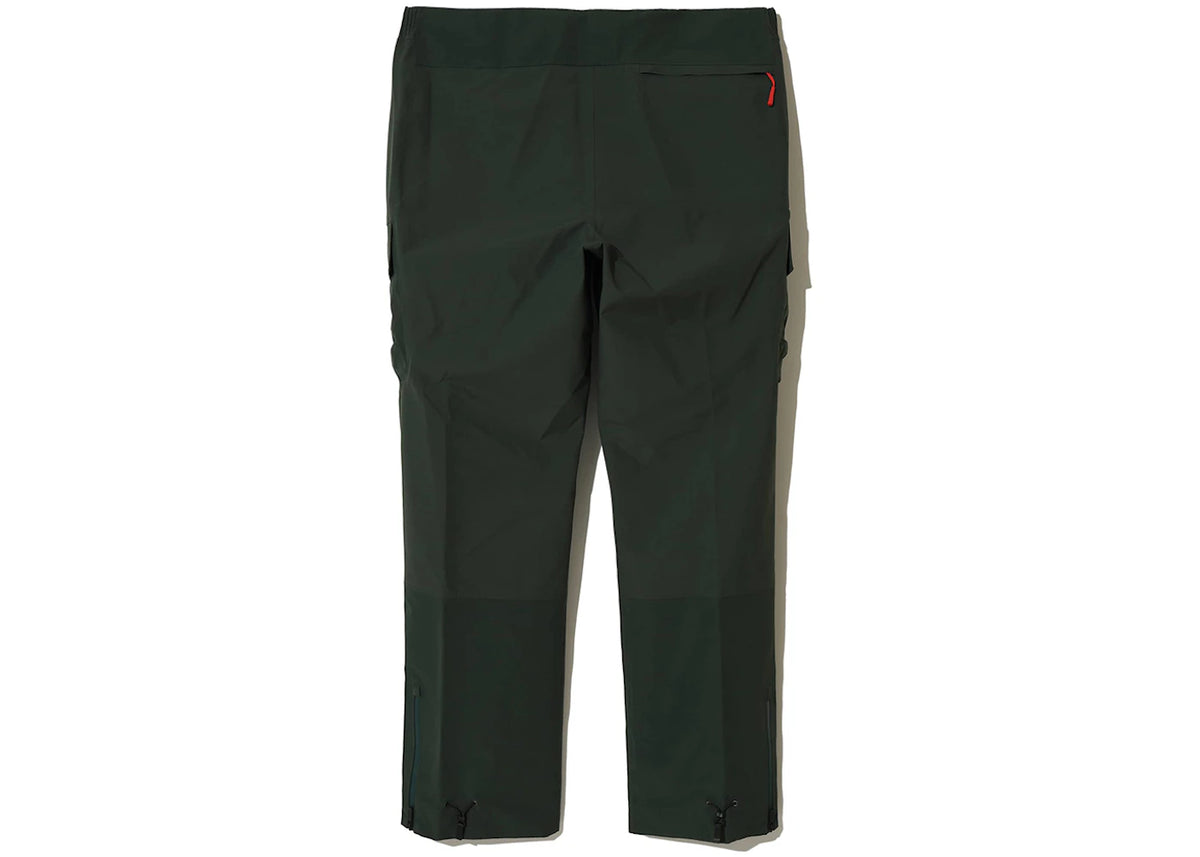 The North Face x Undercover Soukuu Geodesic Shell Trousers Dark Cedar Green - vue secondaire B