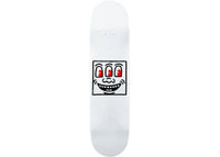 The Skateroom Keith Haring - Untitled Smile Collectible Skate Deck White
