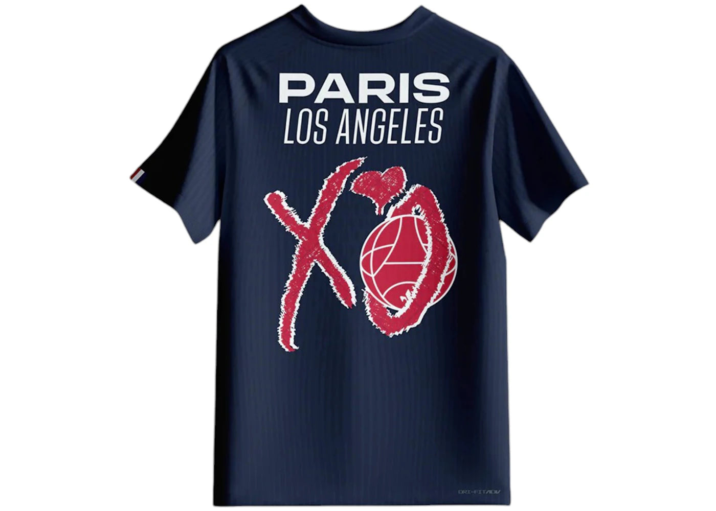 The Weeknd PSG x XO Stadium Jersey Navy/Multicolor - vue secondaire A