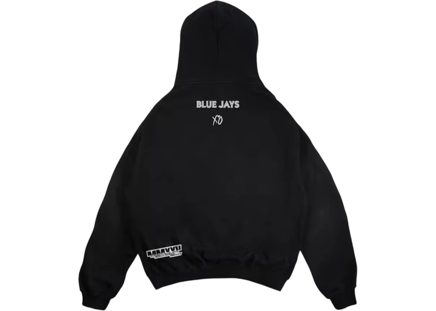 The Weeknd XO x MLB Toronto Blue Jays Hoodie Black - vue secondaire A