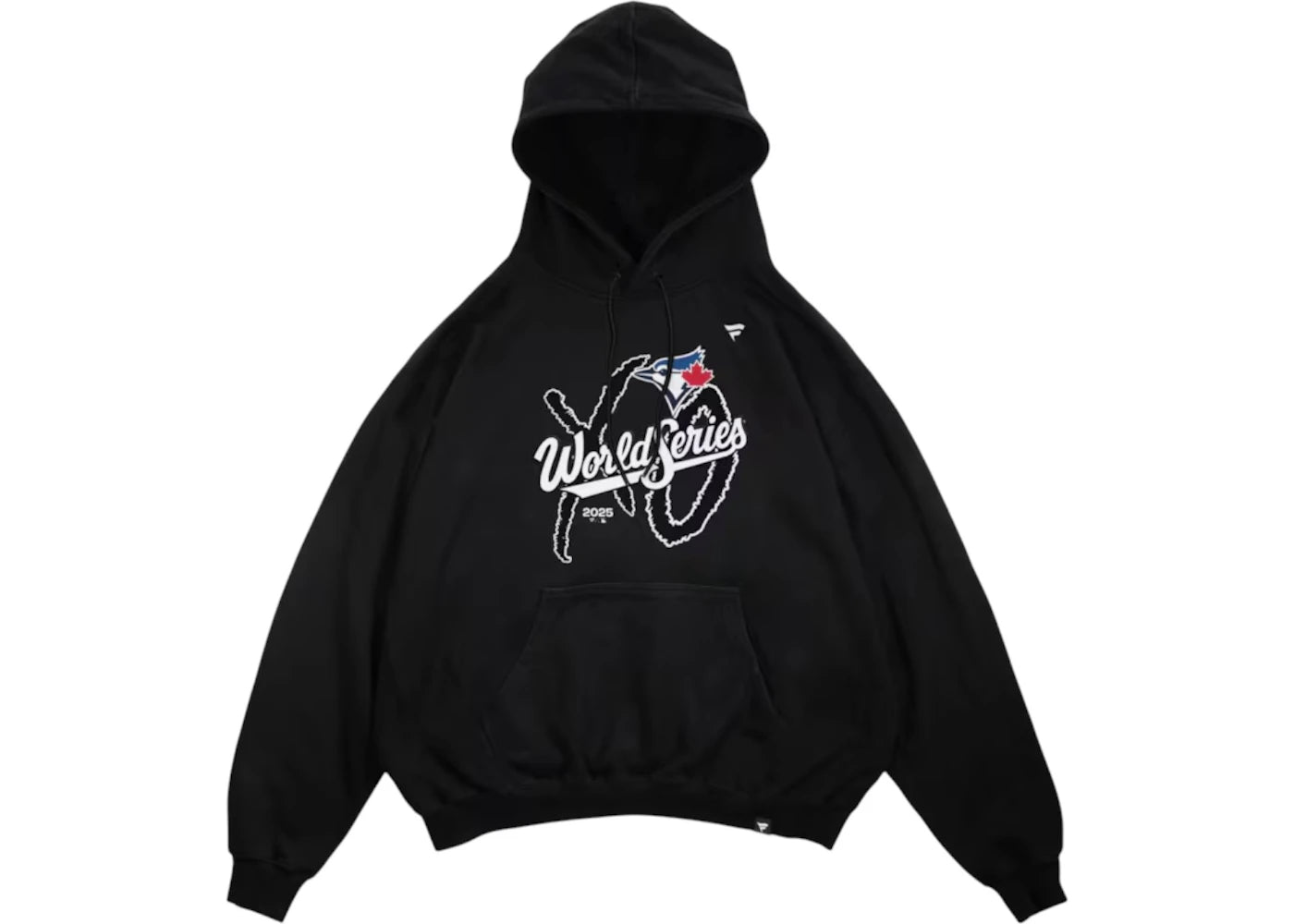 The Weeknd XO x MLB Toronto Blue Jays Hoodie Black - vue 360