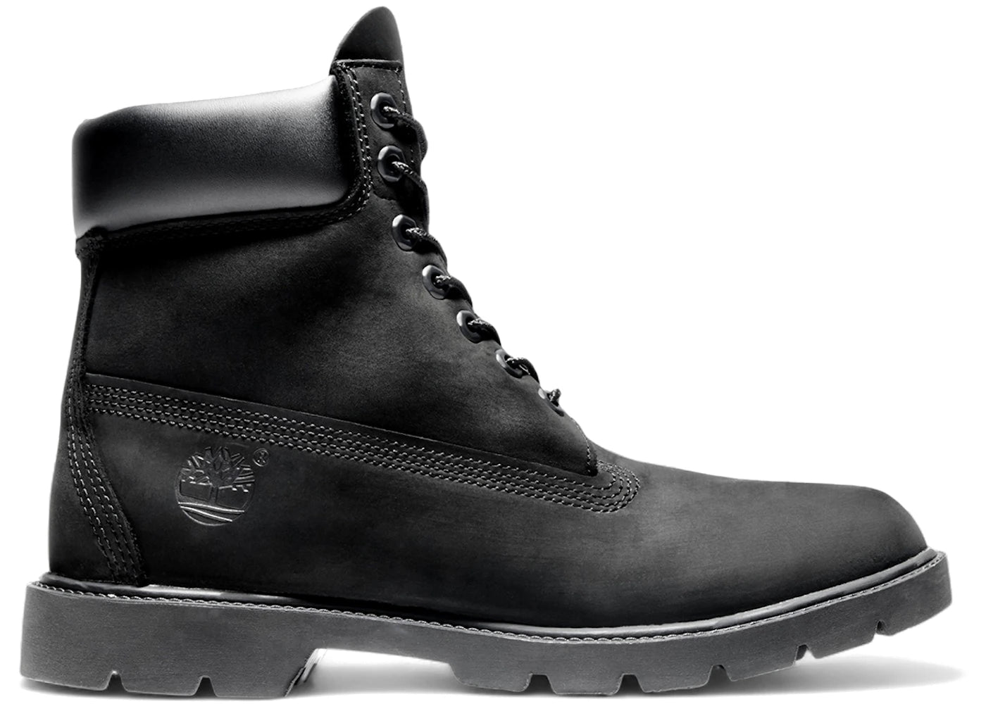Timberland 6" Classic Waterproof Boot Black Nubuck - vue secondaire A
