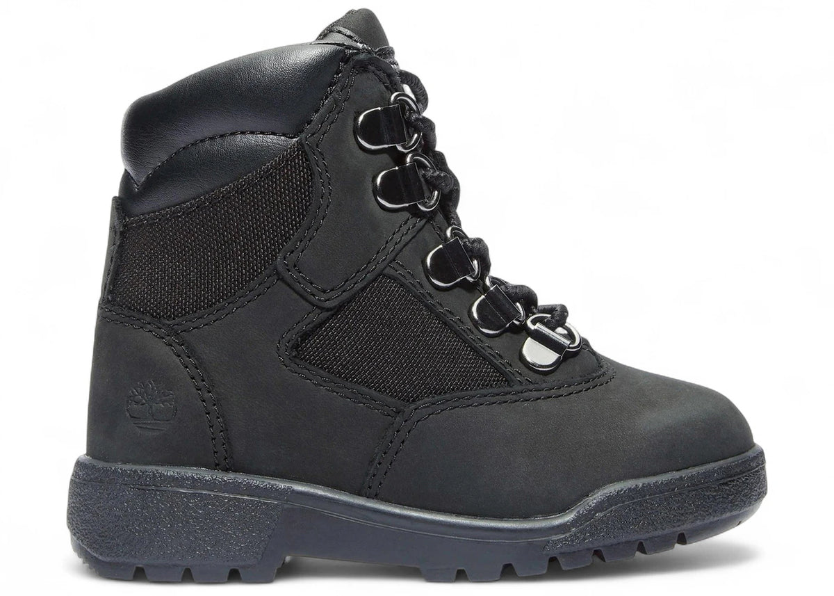 Timberland 6" Field Boot Black Full Grain Leather (TD) - vue 360