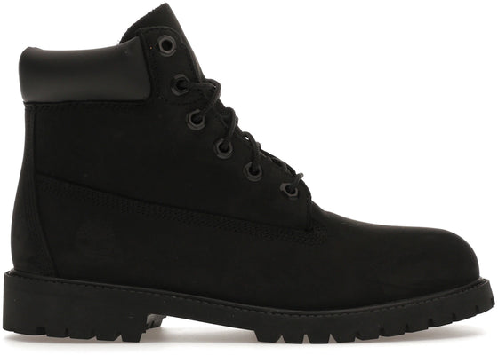 Timberland 6" Premium Boot Black Nubuck (GS) sneakers - authentic Timberland shoes