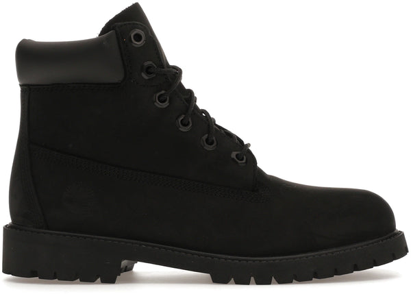 Timberland 6" Premium Boot Black Nubuck (GS) sneakers - authentic Timberland shoes