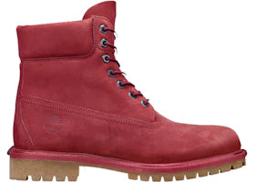 Timberland 6" Boot Pomegranate Burgundy Nubuck - authentic Timberland sneakers