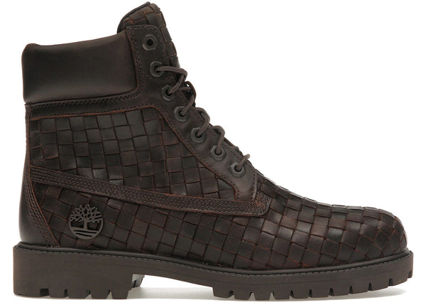 Timberland 6" Premium Boot Woven Dark Brown sneakers - authentic Timberland shoes