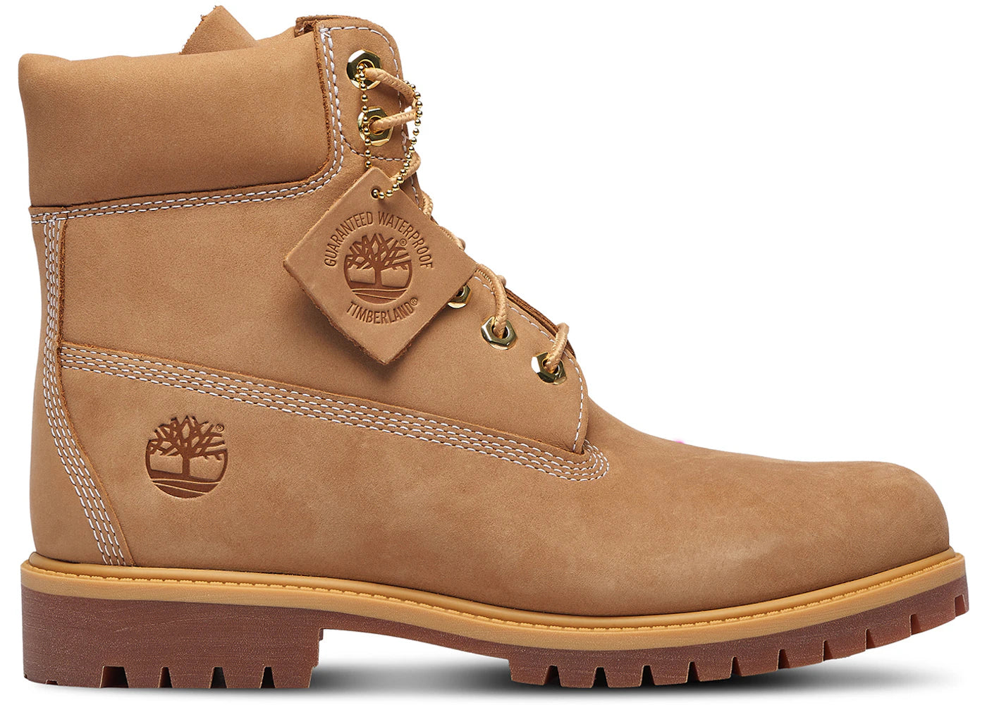 Timberland 6" Premium Waterproof Boot Beige - vue 360