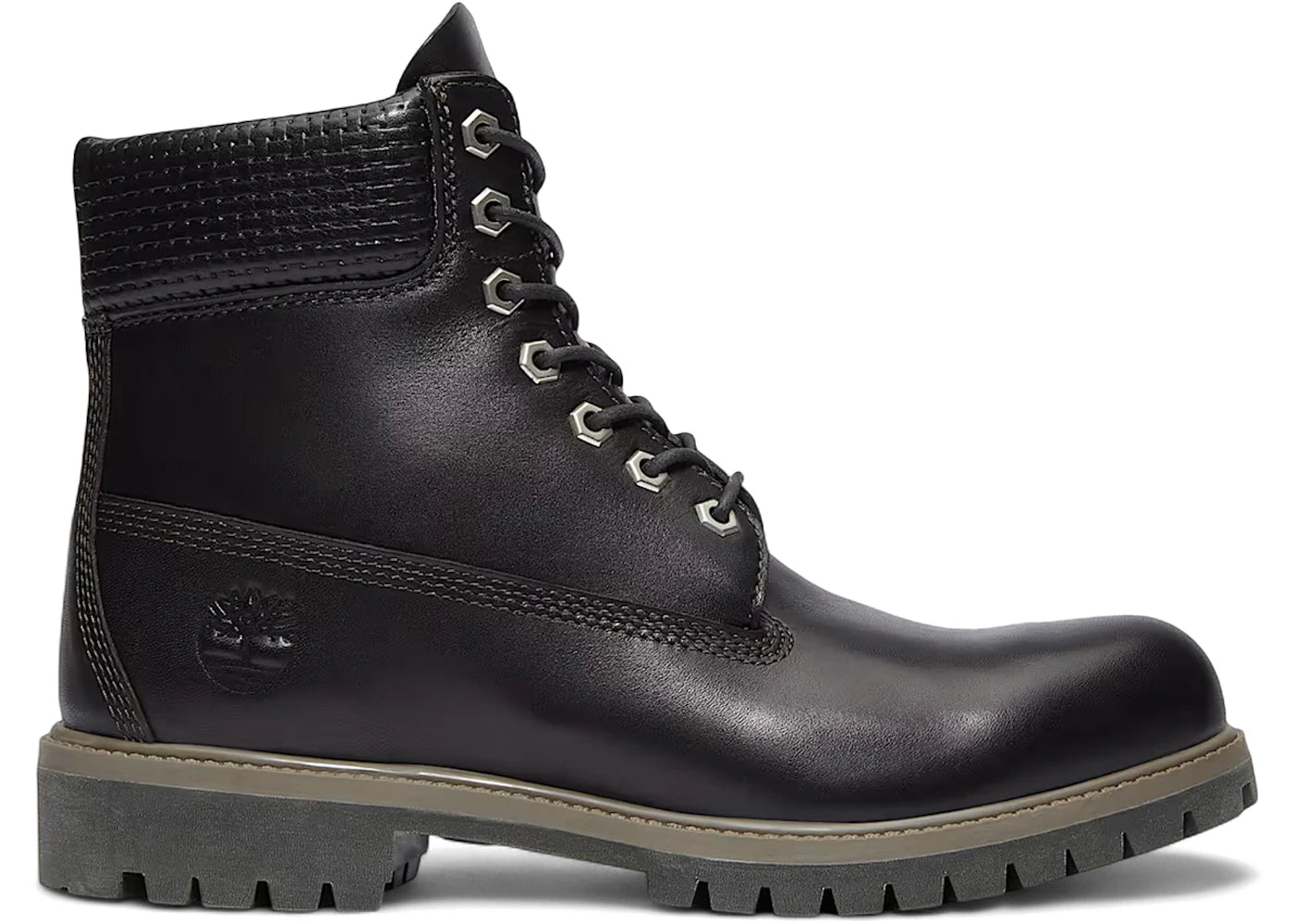 Timberland 6" Premium Waterproof Boot Black Full Grain Dark Brown - vue 360