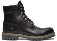 Timberland 6" Premium Waterproof Boot Black Full Grain Dark Brown