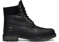 Timberland 6" Premium Waterproof Boot Emerald Woods Black Full-Grain