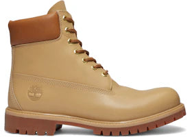Timberland 6" Premium Waterproof Boot Founder's Collection Beige Full-Grain - vue 360