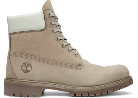Timberland 6" Premium Waterproof Boot Grey Nubuck Light Green - authentic Timberland sneakers