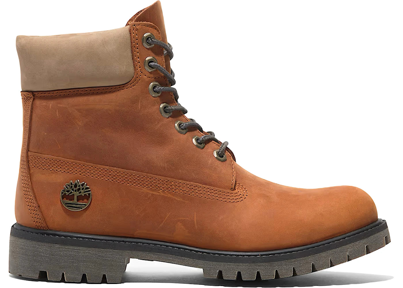 Timberland 6" Premium Waterproof Boot Medium Orange - vue 360