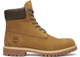 Timberland 6" Premium Waterproof Boot Olive Nubuck Dark Brown - vue 360