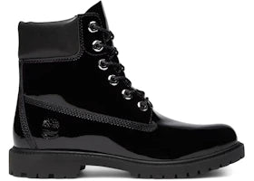 Timberland 6" Premium Waterproof Boot Patent Black (Women's) - vue 360