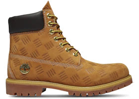 Timberland 6" Premium Waterproof Boot Wheat Debossed Print