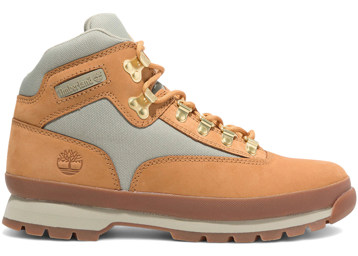 Timberland Euro Hiker Mid Lace-Up Boot Wheat Beige - vue 360