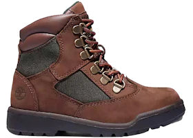 Timberland Field Boot Mid Lace Up Brown (GS) - authentic Timberland sneakers