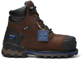 Timberland PRO Boondock 6" Waterproof Work Boot Ford Brown Blue - vue 360